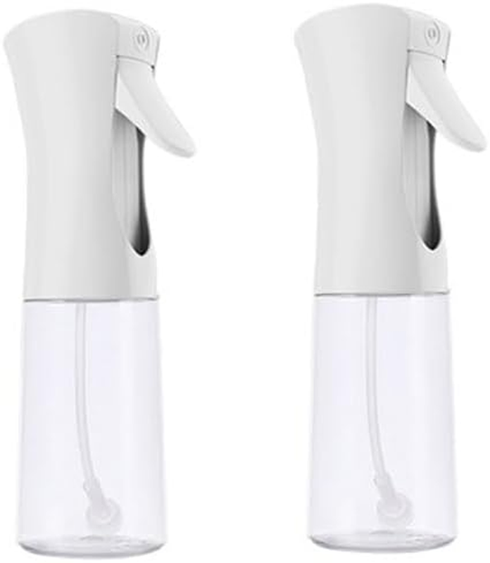 Oil Sprayer for Cooking, 2 Pack 200ML Glass Olive Oil Sprayer, Continuous Cookin