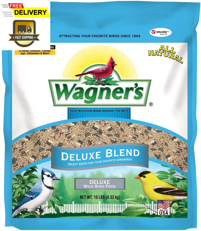 13008 Deluxe Wild Bird Food, 10 Lb Bag