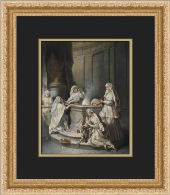 Jean Raoux Vierges Antiques Custom Framed Print