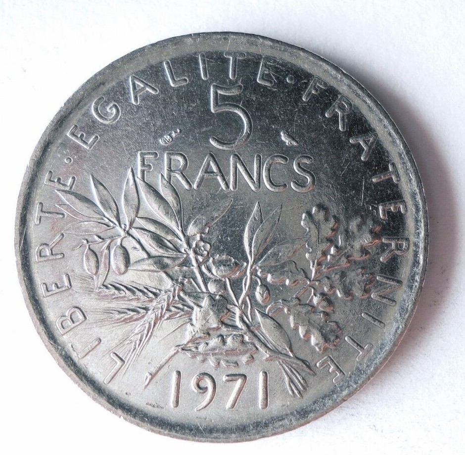 フランス Francs 銀貨　5FRANCS 2FRANCS 1FRANCS French 5 Francs Coin | Third Republic Bazor | KM887 | France