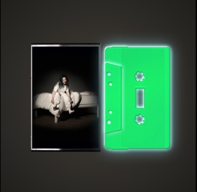 Billie Eilish When We All Fall Asleep Where Do We Go Glow In The Dark Cassette