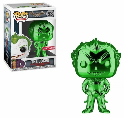 The Joker Green Chrome Vinyl POP Figure #53 Target Exclusive