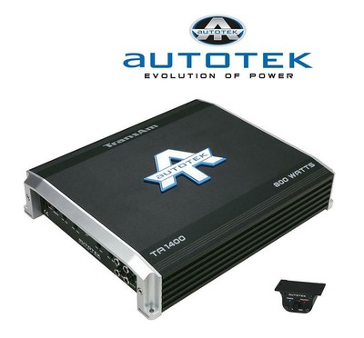 Autotek TA1400 1 Channel Amplifier Mono Class A/B Analog Amplifier 800 Watt