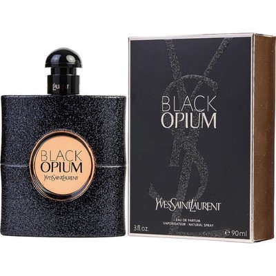 BLACK OPIUM BY YVES SAINT LAURENT 3.0oz Women's Eau de...