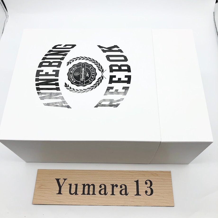 Pre-owned Reebok X Anine Bing Classic Nylon Navy Chalk 100200480 Men's Size