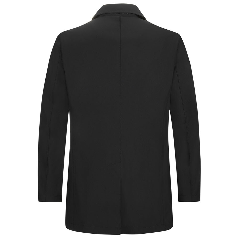 Pre-owned Milestone Men's Jacket Coat Msmorgan Black 41040260365 99