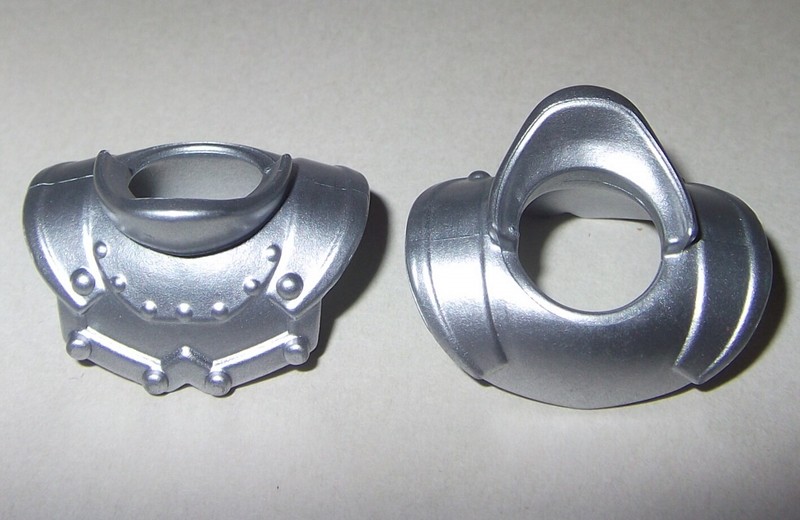 04178, Kragen, Panzerkragen, Metallkragen, RÃ¼Stung, Silberglanz