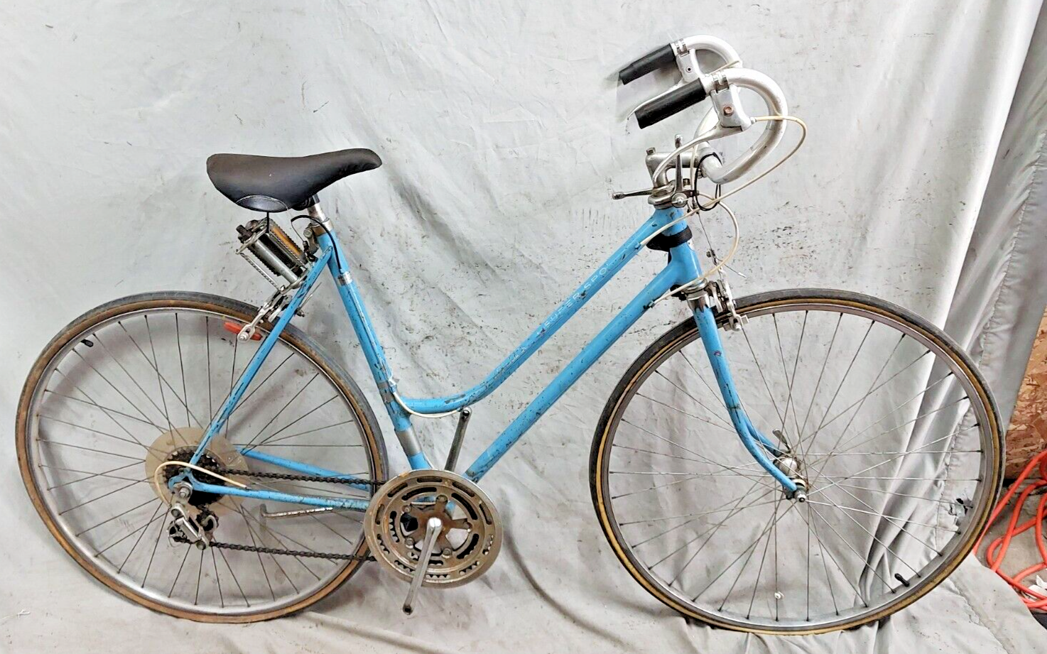 1978 Schwinn Super Sport Cruiser Bike 57cm Medium 10 Speed