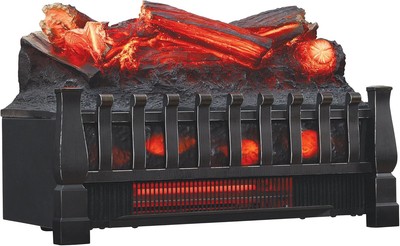 duraflame Electric Fireplace Insert, 20.5 '' W x 8.66 '' D x 12.6 '' H, Black 
