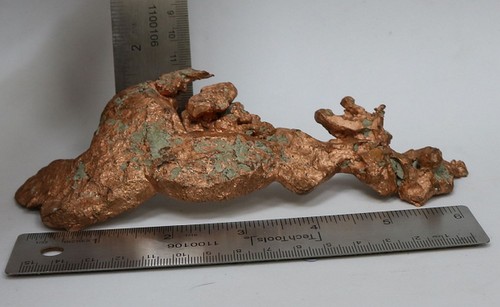 7" Rough Native Copper Specimen - Keweenaw Peninsula, Michigan - 15.6 OZ  #1701