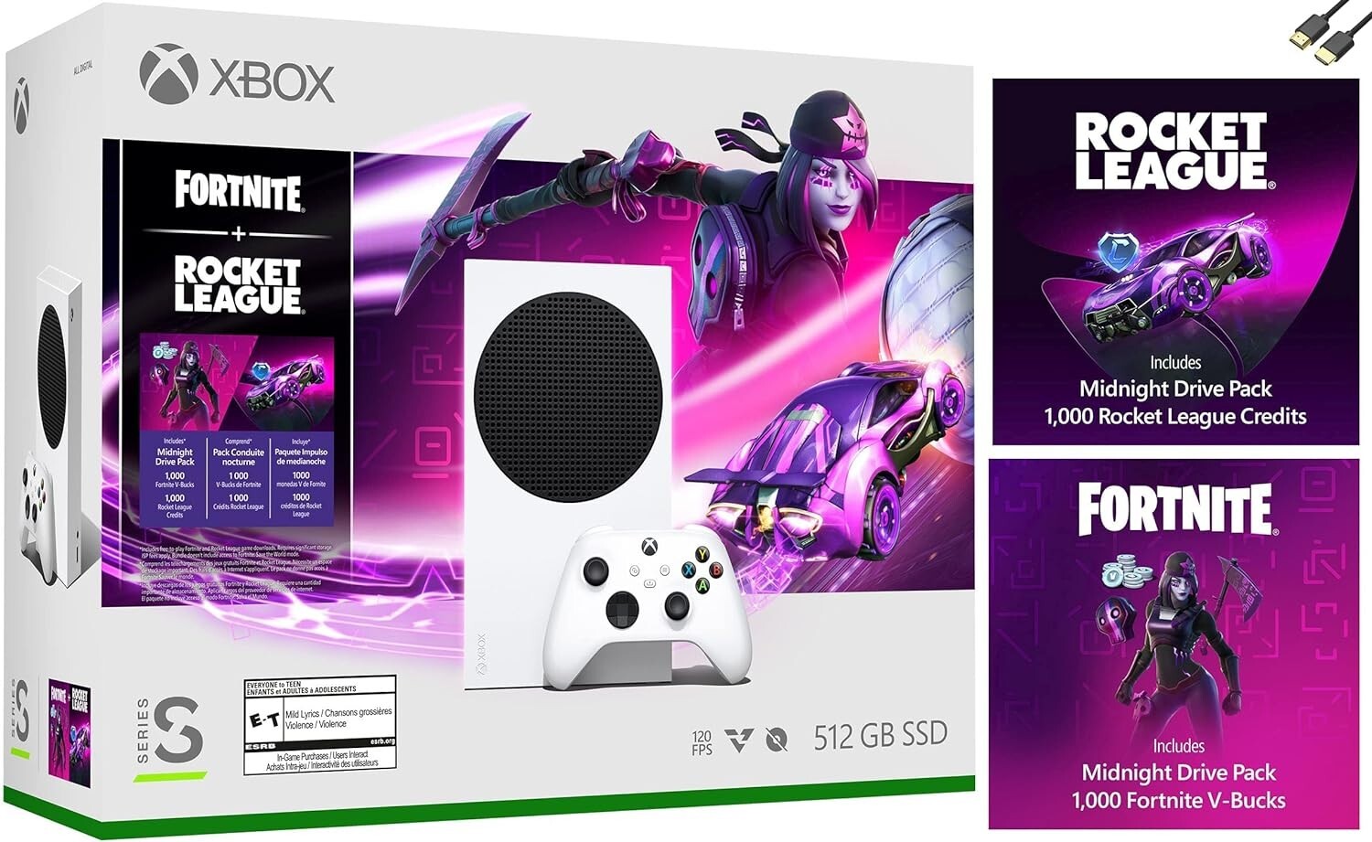 Microsoft Xbox Series S Fortnite & Rocket League Bundle