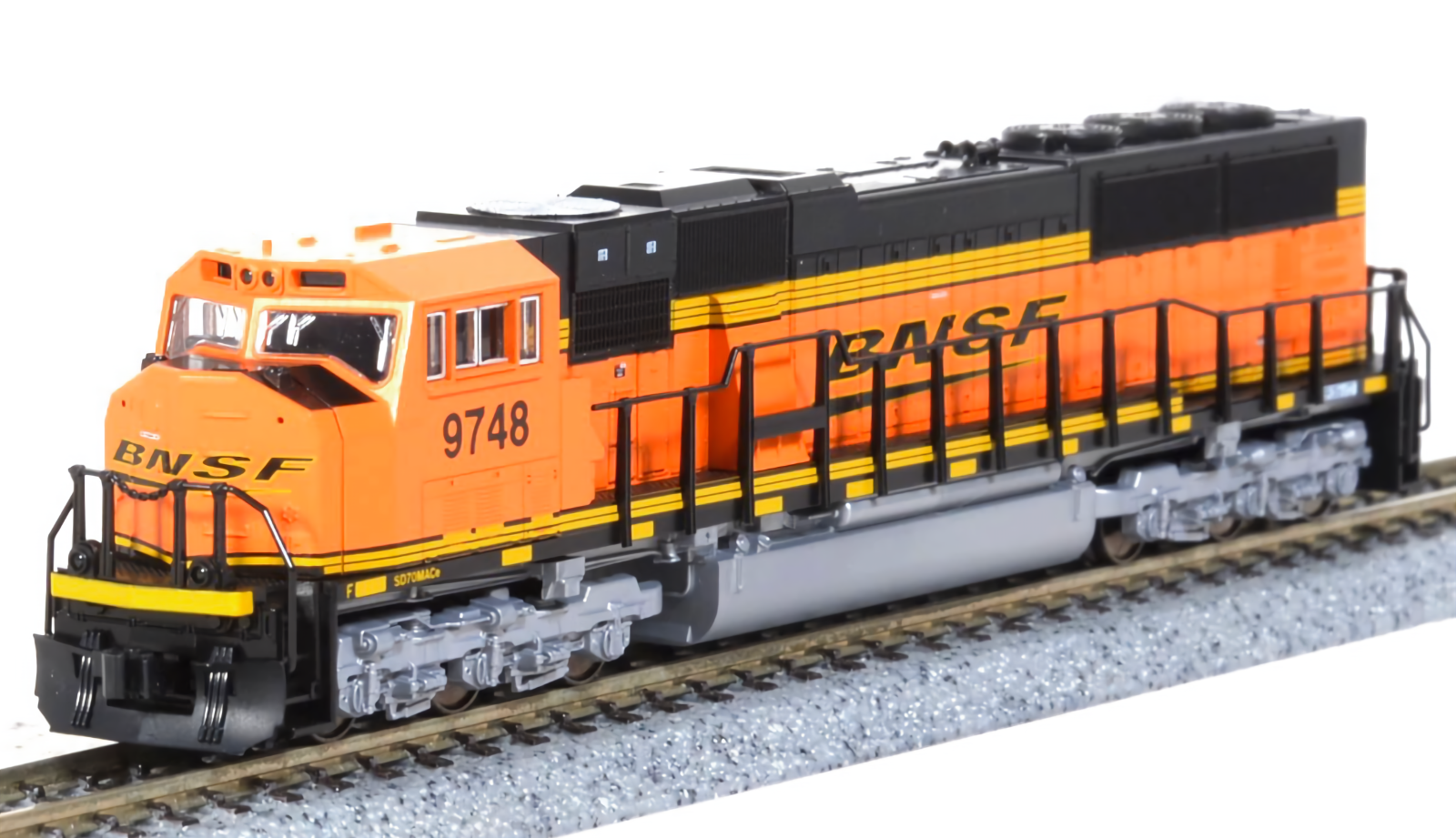 鉄道模型 KATO EMD SD70MAC 176-6303 BNSF#9838 No.8 KATO N-Scale #176-6303 EMD SD70MAC BNSF #9838 made in Japan