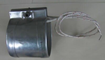 Fast Heat Mica Band Heater 2" Dia X 2" Wide 400W 240V BMX11971 10" Leads USA