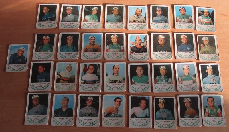 1960  Italie  Cyclisme Moser  Bruni Conti Gismondi  33 Cartes D'Origines
