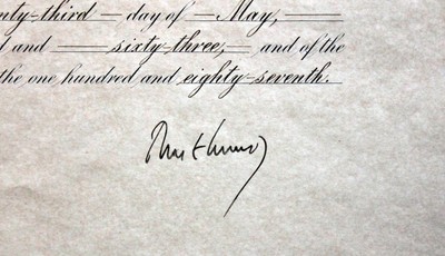 John F. Kennedy Authentic Signed 18.5x22.5 1963 Appointment Document BAS #A03669