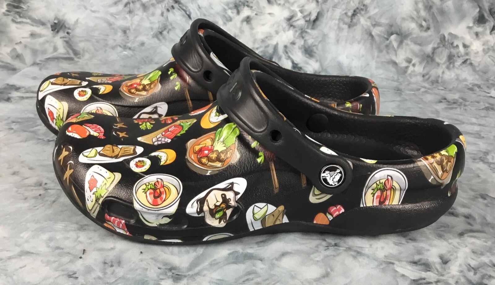 Crocs Bristro Graphic Clogs Black/ Tumbleweed Men’s Size 7 Women’s Size 9