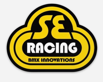 SE Racing Innovations BMX  Bicycle Old School Racing Logo Vinyl Sticker Decal