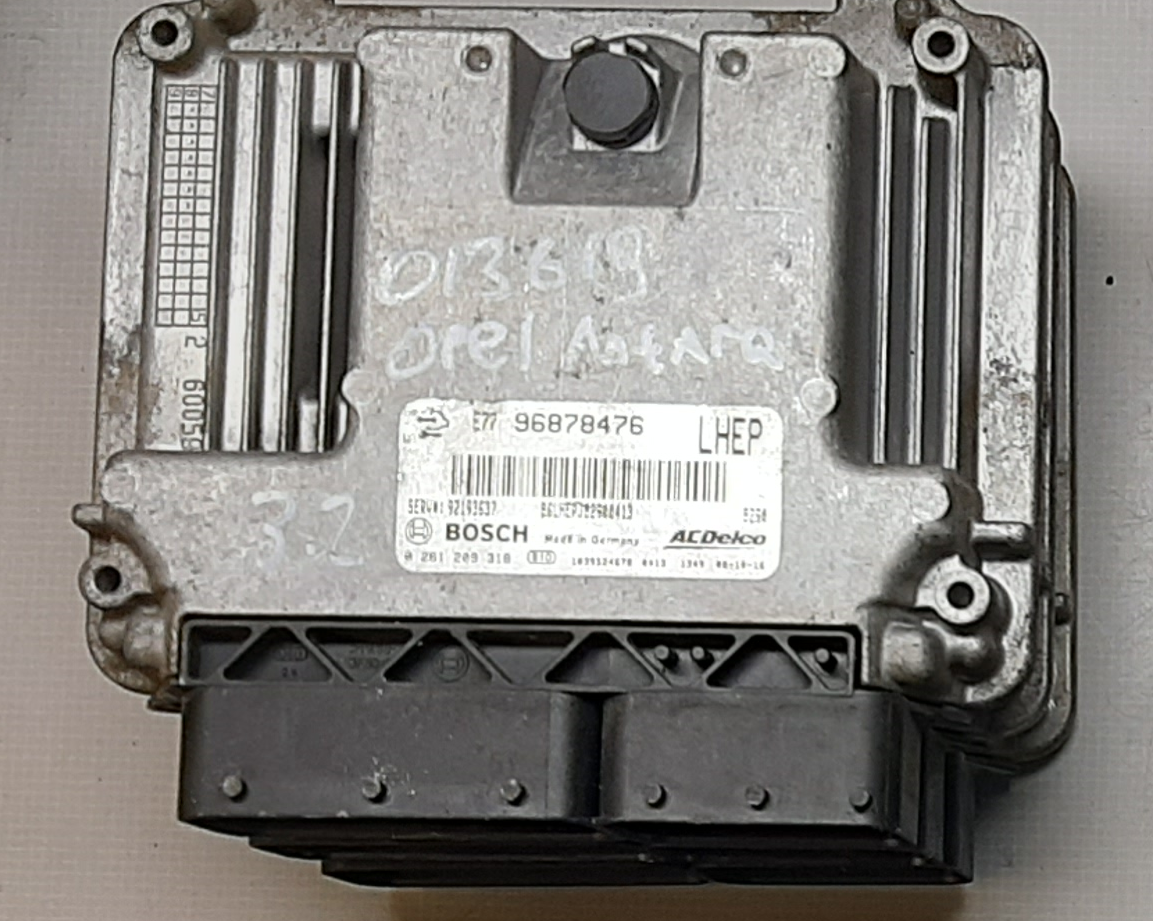 ECU 96878476 0261209318 Chevrolet Captiva 3200 10HM 3.2 ECU 96878476 0261209318 Chevrolet Captiva 3200 10HM 3.2