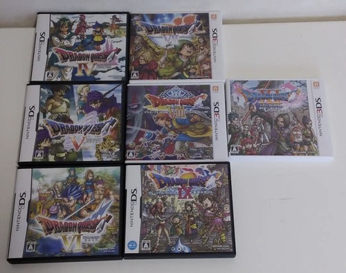 Dragon Quest DS 4 5 6 9 & 3DS 7 8 11 Set Nintendo Japanese