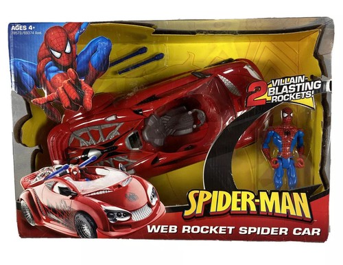 スパイダーマン スパイダーフォース ウェブカー Spider-Man Spider Force Web Car Vintage Toybiz 2003 Marvel