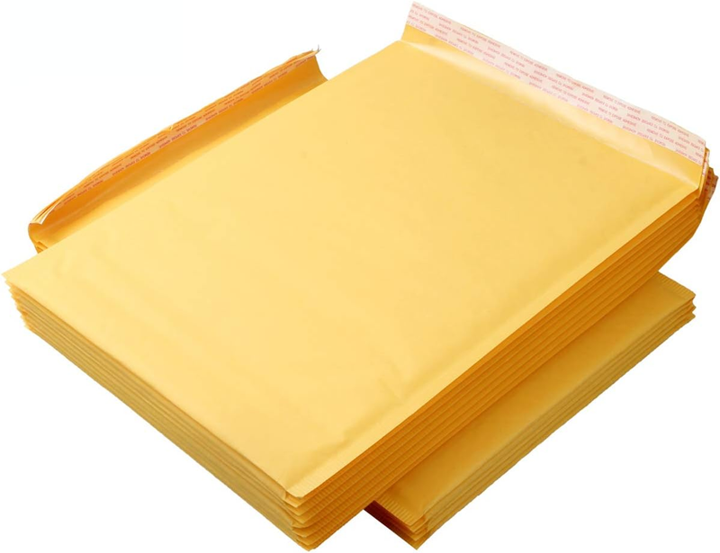 Kraft Bubble Mailers 11 X 16 Inch, 25 Pack Padded Envelopes, Self Seal Bubble Ma