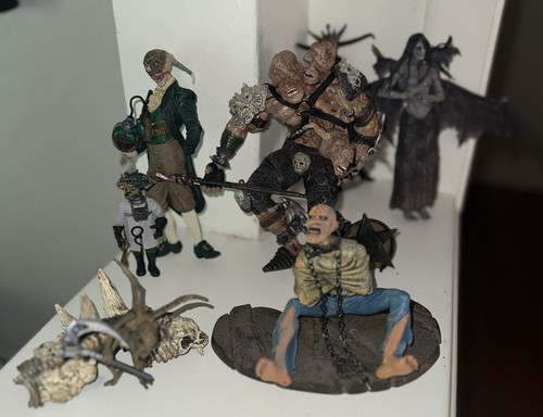 Lot Of Horror Action Figures Eddie Iron Maiden Spawn