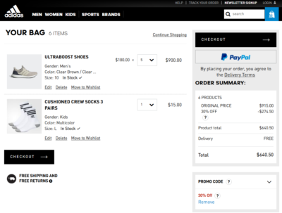 adidas coupon code canada