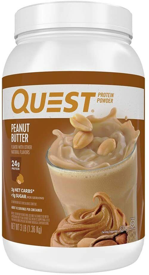 Quest Nutrition Quest Protein Powder Peanut Butter 3 lbs NEW