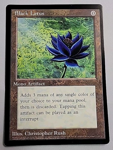 大判カード Black Lotus 6x9 1996 scrye 1枚 MTG Magic The Gathering ~ BLACK LOTUS OVERSIZED 6x9 ~ 1996 Scrye
