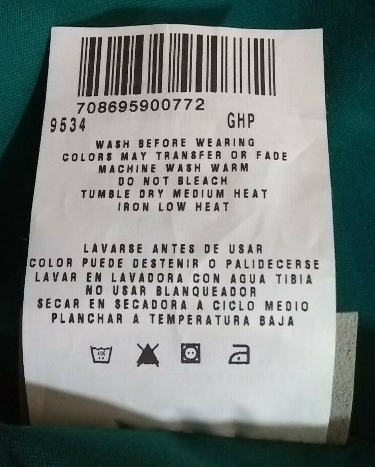 Urbane Scrubs Unisex Top Geen Size Large With 2 Front Pockets.