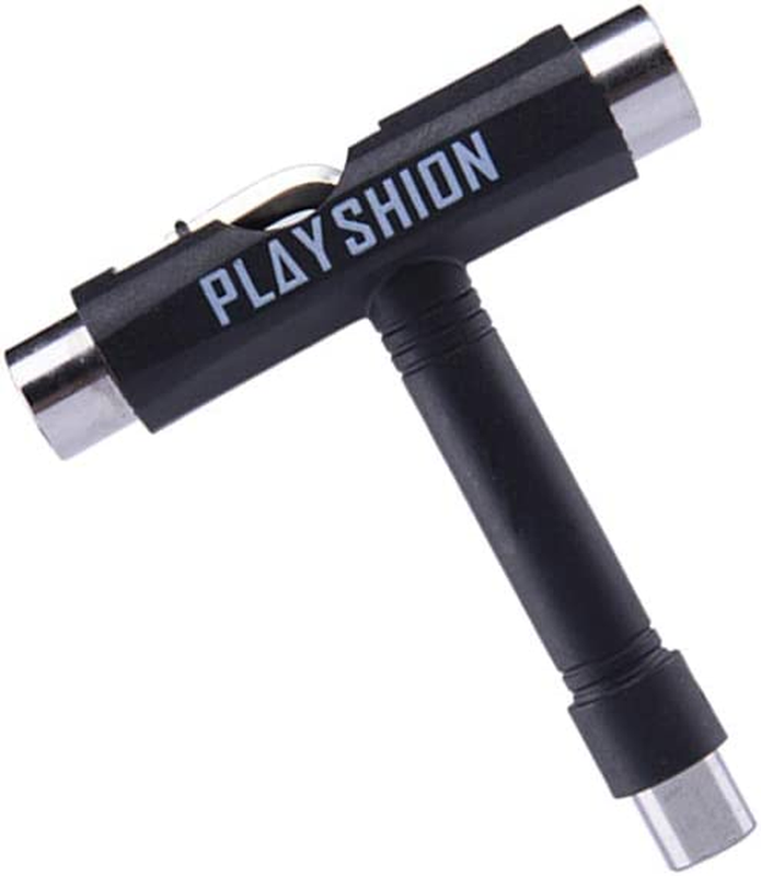 Playshion Drop through Freestyle Longboard Skateboard Cruiser