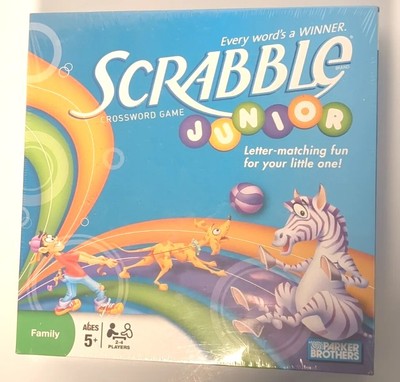Scrabble Junior Game- New, Factory Sealed Family Game Night Learning Fun