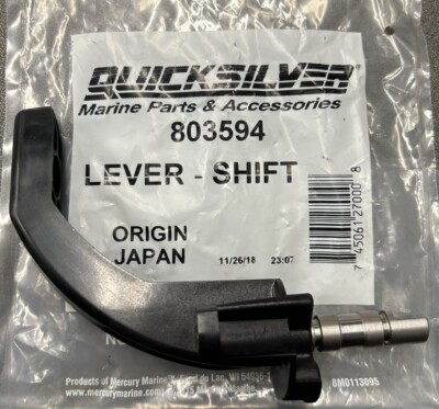 Quicksilver GEAR SHIFT LEVER 4HP 5HP 6HP TOHATSU 4 Stroke F4 F5 F6 Outboard