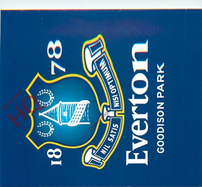 Picture Postcard:-Football, Everton Crest