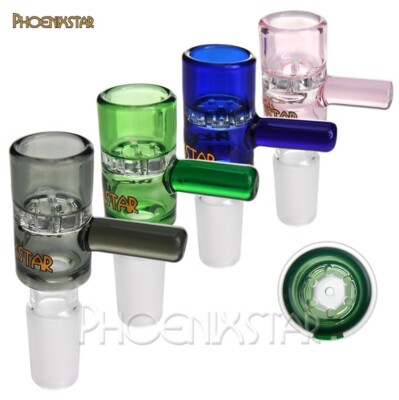 Phoenix Star 14mm bowls with built-in screen- Blue- newest designs!