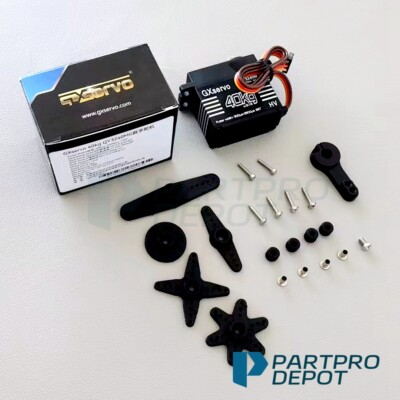 40KG Metal Gear Waterproof Digital Servo High Torque & Speed For 1/8 1/10 RC Car