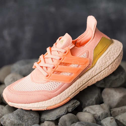 

Женские беговые кроссовки Adidas UltraBoost 21 Ambient Blush Athletic Sneaker #953, Adidas UltraBoost 21