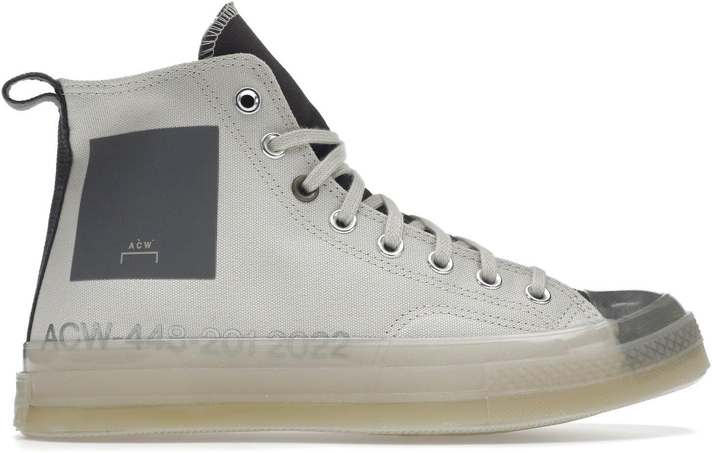 Size 11 - Converse A-Cold-Wall* x Chuck 70 High Silver Birch  display picture 2