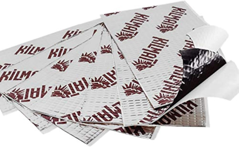 80 mil (2 mm) 18 sqft (1.7 sqm) Car Sound Deadening Mat, Butyl Automotive Sound