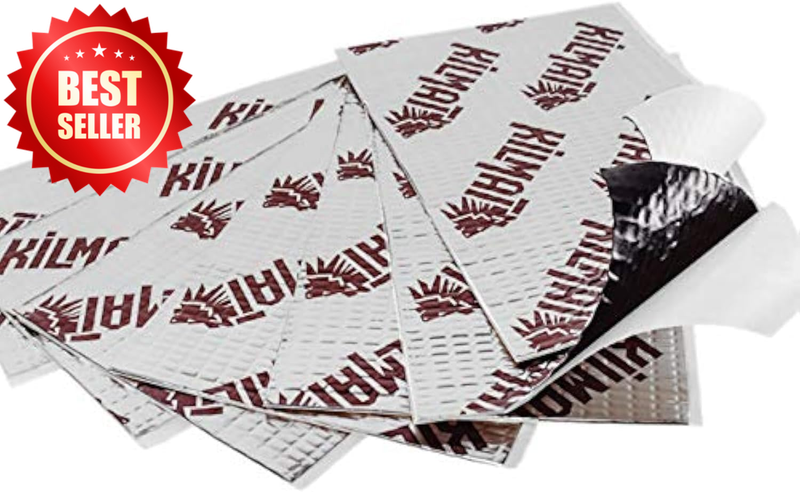 80 Mil 18 SQFT Car Sound Deadener Mat Butyl Auto Noise Dampening Insulation US