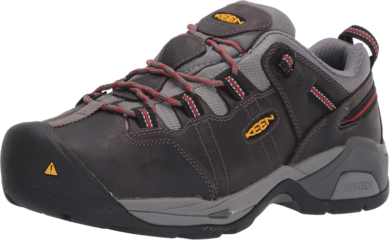 KEEN Utility Men's Detroit XT Low Height Steel Toe Metatarsal Guard Work Shoes