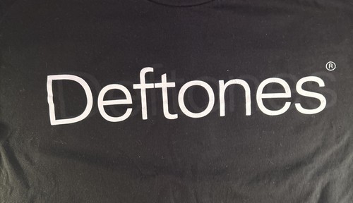 Deftones _Ohms Album Promo Tee Black T-Shirt Short Sleeve