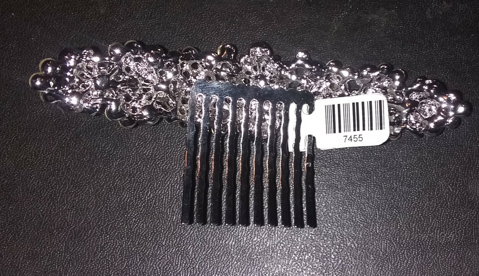 Swarovski Crystals & Pearls Bridal Prom Head Piece Hair Comb $78.00