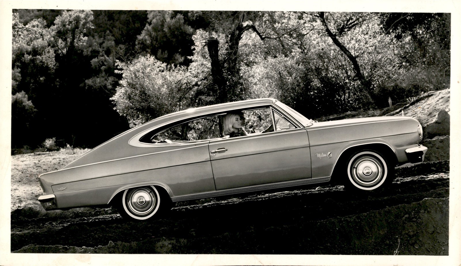 LD353 1965 Original Photo AMERICAN MOTORS MARLIN CLASSIC CAR