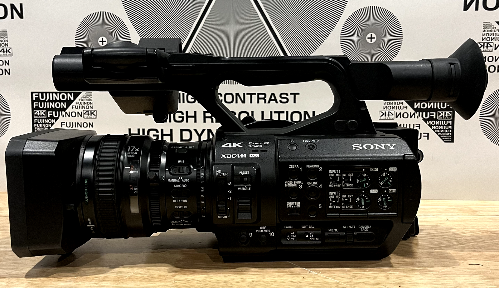 Sony PXW-Z280 4K XDCAM Handheld Camcorder - Black Sony PXW-Z280 4K XDCAM Handheld Camcorder - Black