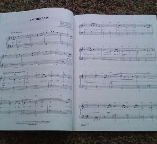 the Lord of the Rings trilogy piano book