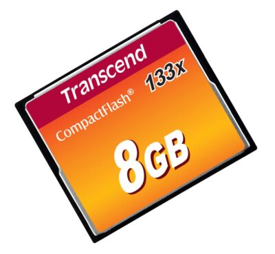 Transcend 8GB CompactFlash Memory Card 133x TS8GCF133