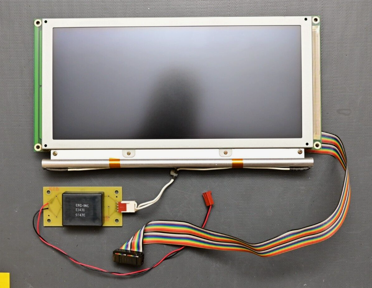 Optrex DMF50036 ZNFU-FW 9.6" Monochrome LCD with ERG E1431 Inverter *See Image*