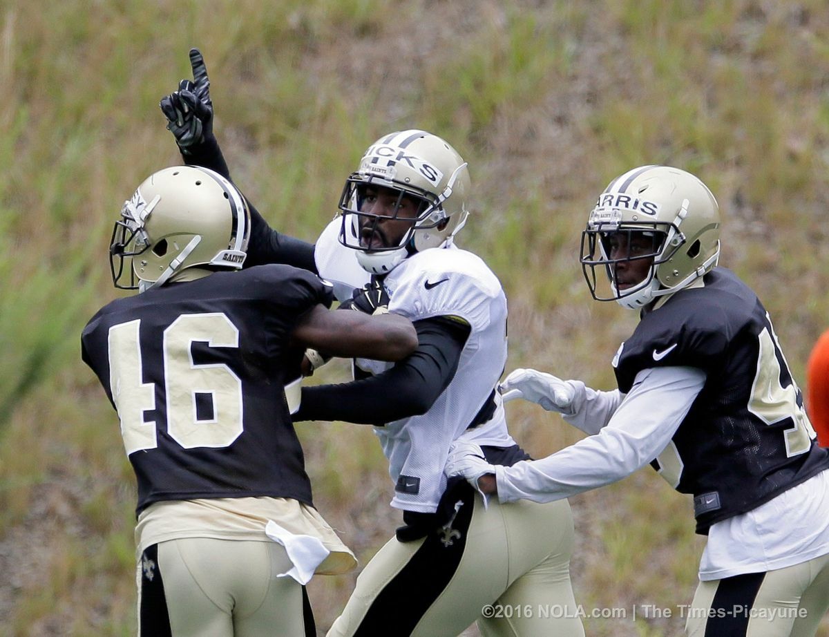 HAKEEM NICKS - New Orleans Saints Game Issued Jersey #88 SIZE 40 - GIANTS UNC