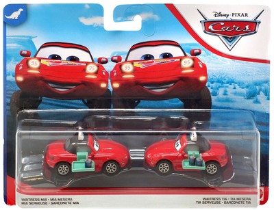 Disney Cars Toys Disney Pixar Cars Dinoco Mia And Dinoco Tia 2 Pack